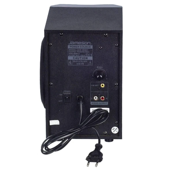 Jameson Jsm-393bt Aux-Usb-sd-fm-bluetooth Destekli 250w 2+1 Ses Sistemi - 3