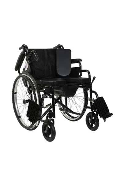 Golfi G120 Engelli Klozetli Banyo Tuvalet Tekerlekli Sandalyesi - 5