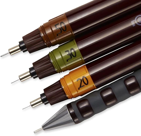 Rotring  Isograph Set 0.2-0.3-0.5 +0.5 Tikky - 2