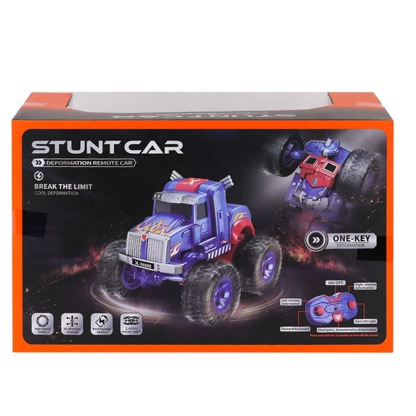 KS-20Y Kumandalı Şarjlı Robota Dönüşebilen Kamyon -Can Oyuncak - 3