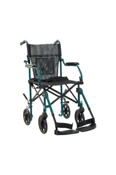 GOLFİ  G505 Katlanabilir Refakatçi Manuel Tekerlekli Sandalye - Resim 2