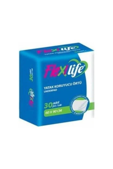 Flexi Life  Flexilife Yatak Koruyucu Örtü 60x90 30 Luk Paket - 4 Paket-120 Adet ürün görseli 1