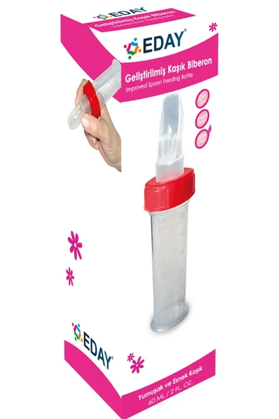 Eday  Geliştirilmiş Kaşık Biberon 60 ml