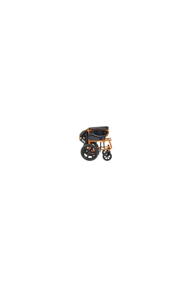 GOLFİ  Tekerlekli Iskemle T-105 Refakatçi Frenli Tekerlekli Sandalye - 3