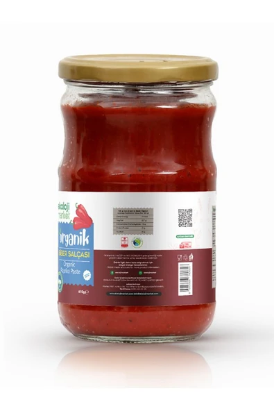 Organik Biber Salçası 660 G - 2