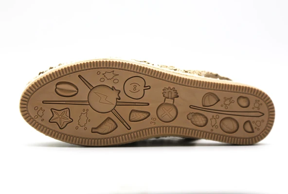 De Scario 501 Kadın Örgü Sandalet - 8