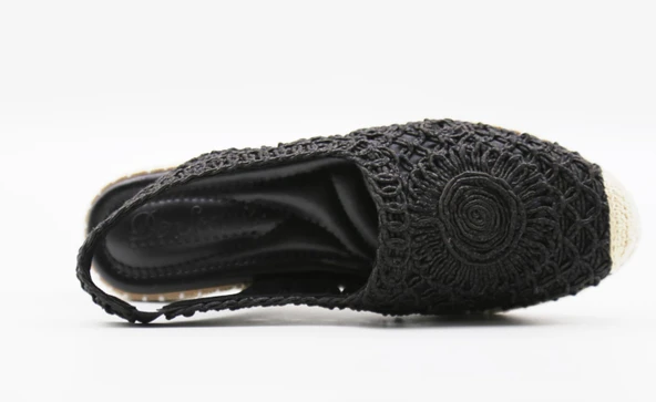 De Scario 501 Kadın Örgü Sandalet - 3