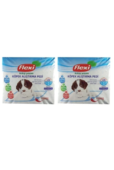 Flexi  Kokulu Ve Bantlı Köpek Alıştırma Çiş Pedi 20 Adet