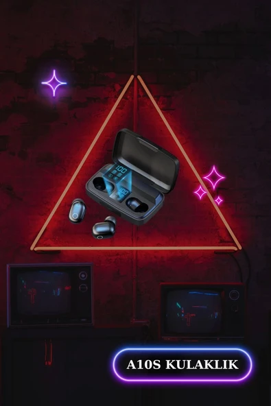 Wireless Şarjlı Pembe Akıllı Saat ve Kablosuz Bluetooth Kulaklık Dokunmatik Kontrol - 4