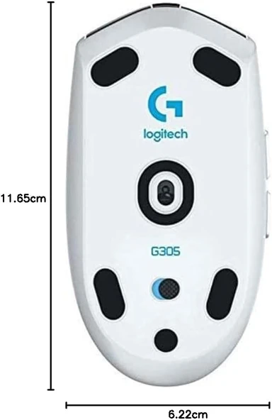 Logitech G305 910-005292 Beyaz Lightspeed Optik Kablosuz Oyuncu Mouse OUTLET - 3