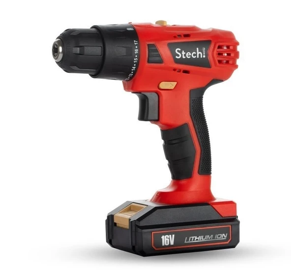 Stechend Akülü Şarjlı Matkap SAM216-2x1.5 Ah