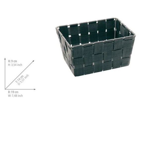 Wenko Takı,Makyaj, Düzenleyici,Organizer Siyah 19 x 9 x 14 cm - 3