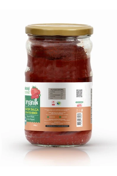 Ekoloji Domates Biber Salçası 660 gr - 2