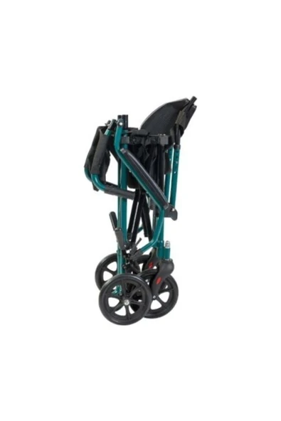 GOLFİ  G505 Katlanabilir Refakatçi Manuel Tekerlekli Sandalye - Resim 3