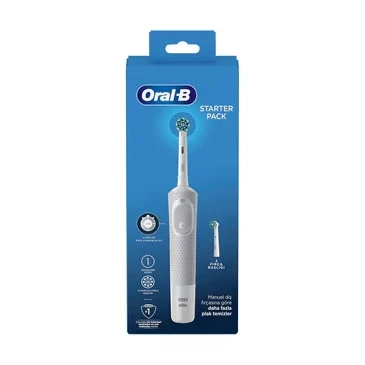 Oral-B D100 Starter Pack  Gri Şarjlı Diş Fırçası + Yedek Başlık - 2