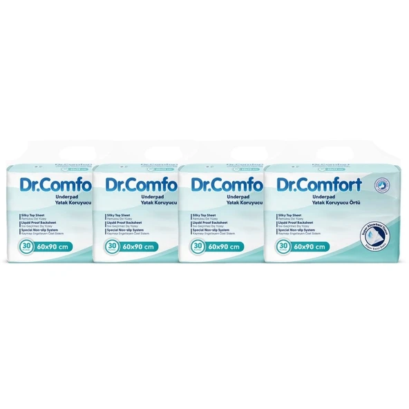 Dr Comfort 60x90 Yatak Koruyucu Örtü 30'lu 4 Paket 120 Adet - 2