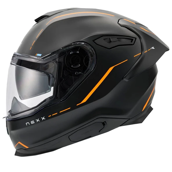NEXX Y.100R REACT MAT SİYAH- KASK