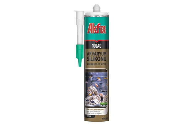 Akfix Sa079 Akvaryum Silikonu 280 Ml Siyah - 2