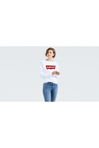 Kadın Baskılı Sweatshirt 29717-0061