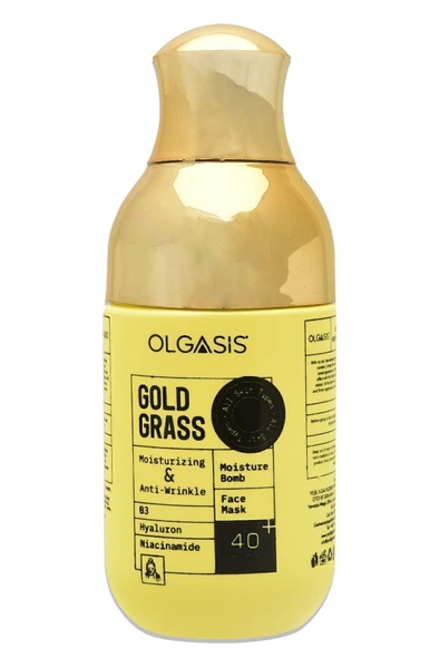 Gold Grass Altın Otu Gece Maskesi 100ml - Sıkılaştırıcı & Kırışıklık Açıcı & Yaşlanma Karşıtı Bakım - 2