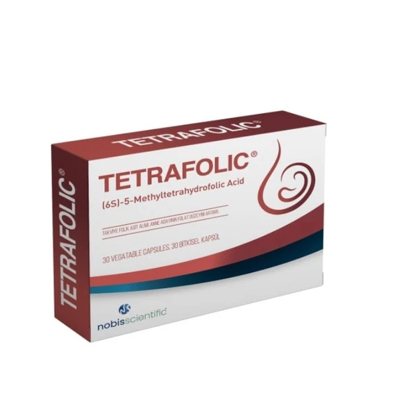 Tetrafolic 30 Vegatable Kapsül ürün görseli