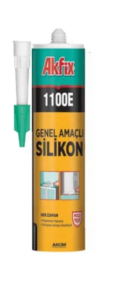 Akfix 1100E Silikon 280 Gr Kahverengi