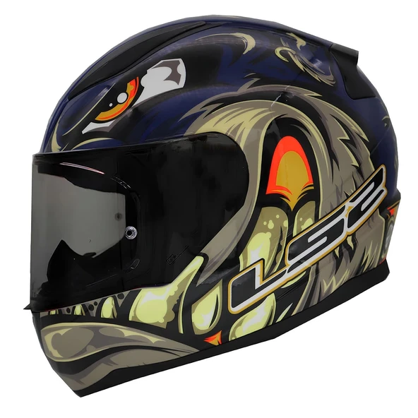 LS2 RAPID 2 SPOX MAVİ-GRİ KASK - 2