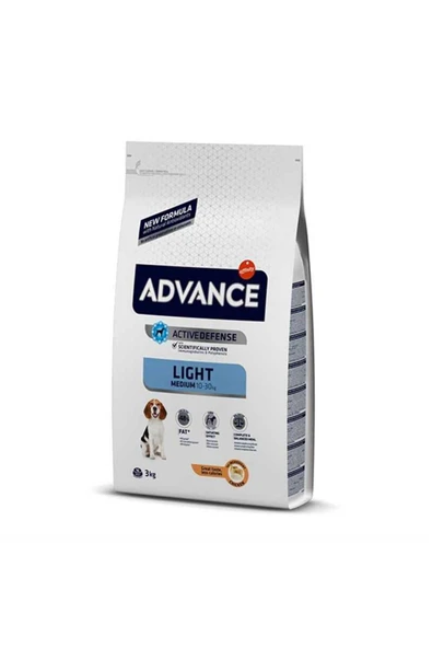 Dog Medıum Lıght Köpek Maması 3 Kg