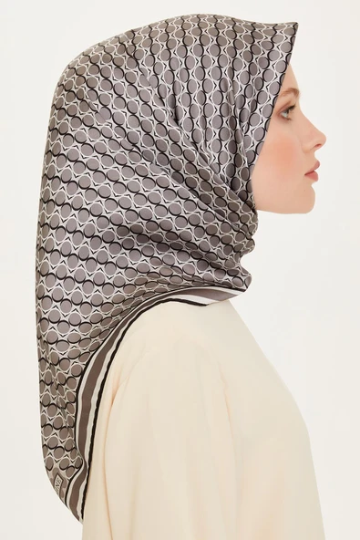 Armine E24KA9226D0281 Dj Saf İpek Eşarp 9226D (T) - Resim 2