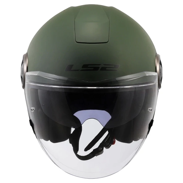 LS2 CLASSY MAT YEŞİL KASK - 4
