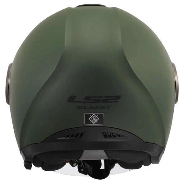 LS2 CLASSY MAT YEŞİL KASK - 3