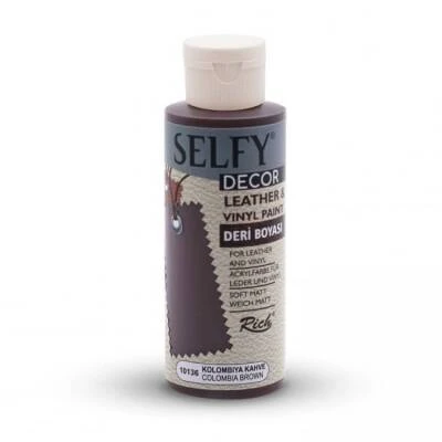 Rich Selfy Decor Deri Boyası 120 cc 10136 Colombia Kahve
