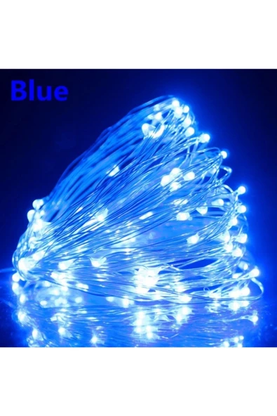 3 M LED MAVİ RENKLİ LED ŞEFFAF BALON ÇUBUKLU SET - 4
