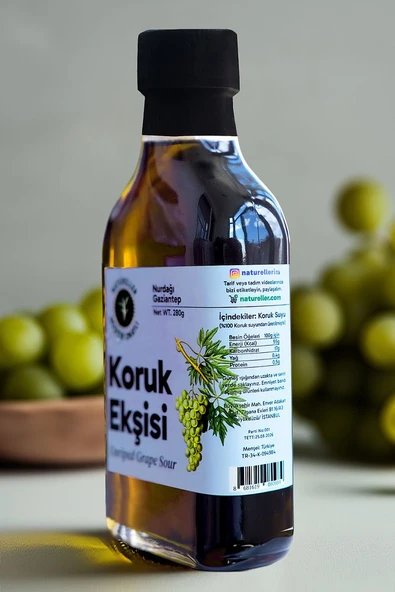 Tatlı Ekşi Seti %100 Saf Nar, Sumak, Koruk Ekşisi (3 Adet) 280 gr - Resim 3