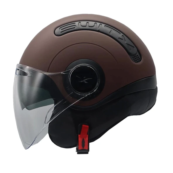 NEXX SX.10 MAT KAHVERENGİ KASK - 1