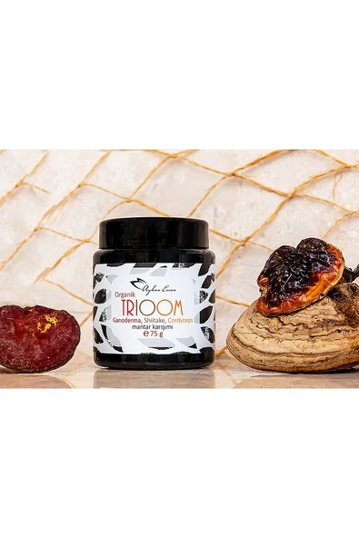 Organik Trioom 75 G (REİSHİ, SHİİTAKE, CORDYCEPS MANTARLARI) - 2