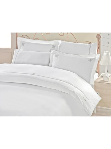 Cottonbox Çift Kişilik Klasik Nevresim Takımı - Güher