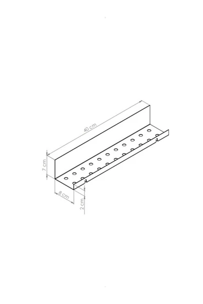 Metal Banyo Rafı- Şampuanlık - Şampuan Düzenleyici - 6