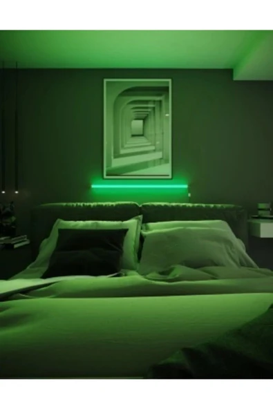 Uzaktan Kumandalı Rgb Led Abajur Aplik Gece Lambası Kumandali - - 6