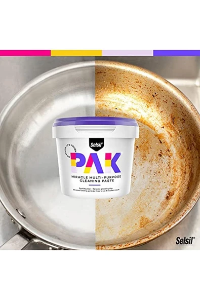 Selsıl Pak Genel Amaçlı Mucize Temizleyici 500gr X 1 Adet - 2