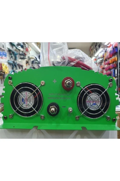 1200 W Watt 12 V Volt Modifiye Sinüs Inverter Invertör 220 Dönüştürücü Çevirici - 4