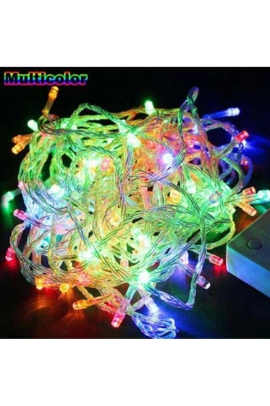 5 METRE FİŞLİ KABLO PİRİNÇ RGB LED
