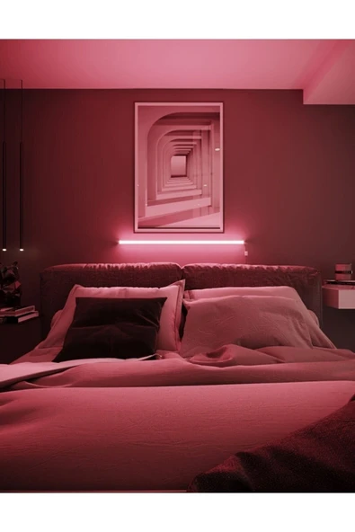 Uzaktan Kumandalı Rgb Led Abajur Aplik Gece Lambası Kumandali - 4