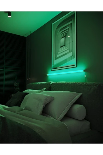 Uzaktan Kumandalı Rgb Led Abajur Aplik Gece Lambası Kumandali - 5
