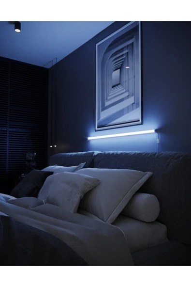 Uzaktan Kumandalı Rgb Led Abajur Aplik Gece Lambası Kumandali