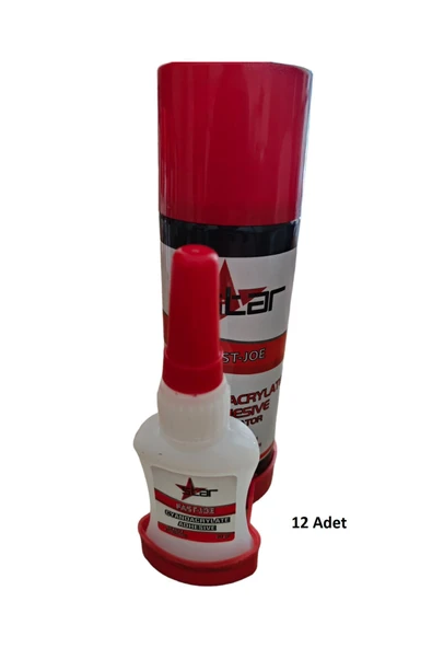 Hızlı Yapıştırıcı 180 ml 12 Adet