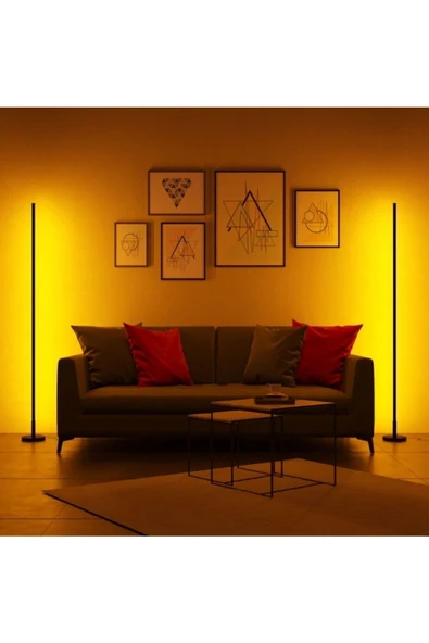 Rgb Stıck Oda Aydınlatma Sistemi Full Rgb Full Renk Çok Özellik Kumandalı Ürün - 4
