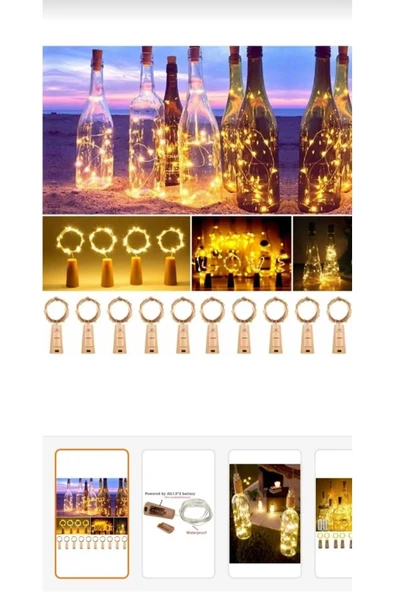 1 M Gün Işığı Mantar Tıpa Led - Resim 3