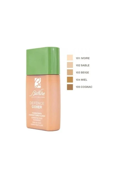 BIONIKE Defence Cover Corrective Fluide Foundation SPF30 40 ml - No: 105 Cognac - 2