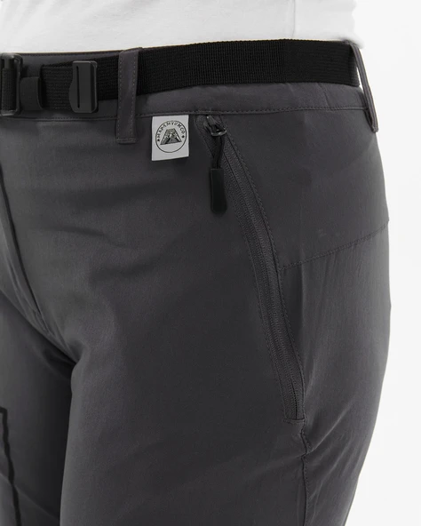 Mapamyumco Quick Dry Kadın Trekking Pantolon-FÜME - 7